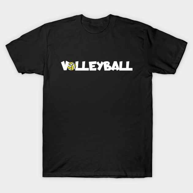 Volleyball T-Shirt by maxcode